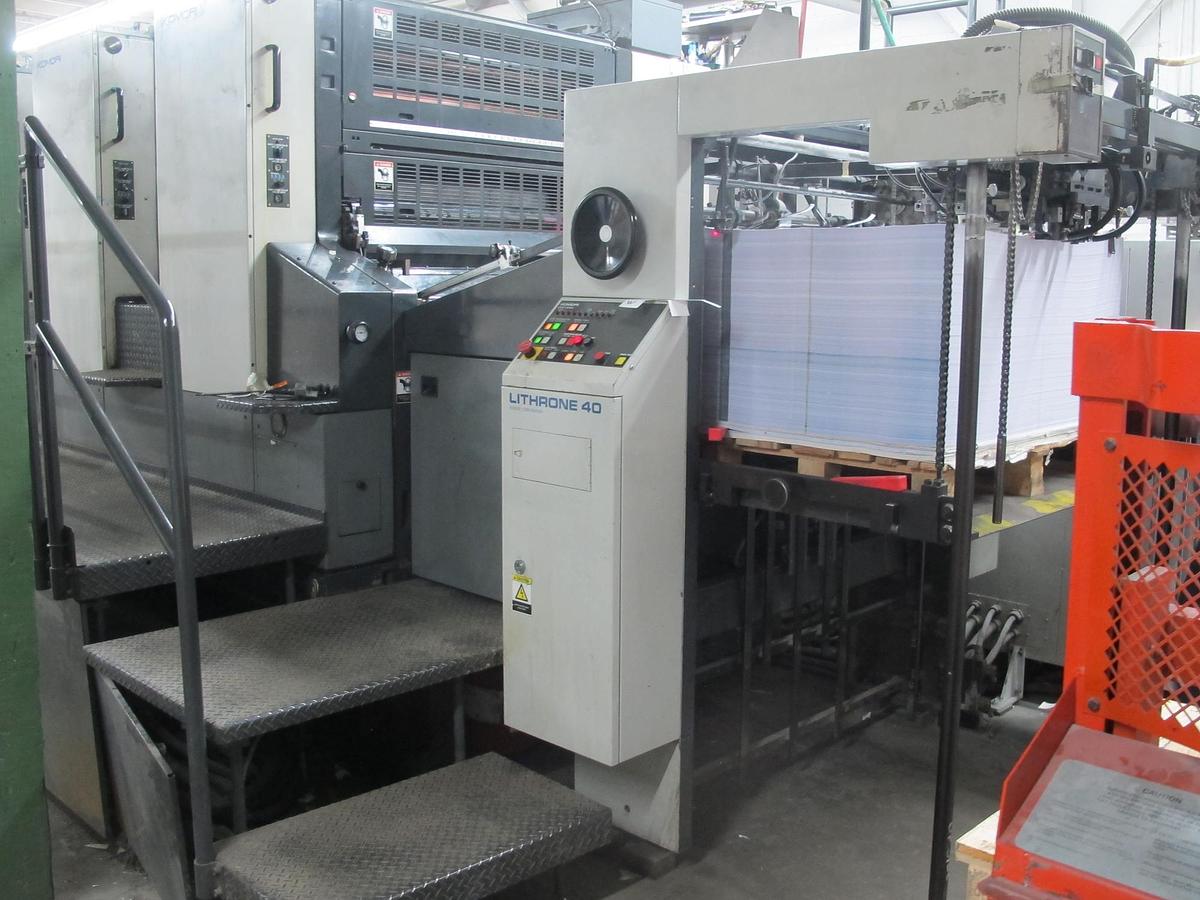 Used 2001 Komori L640 with Coater