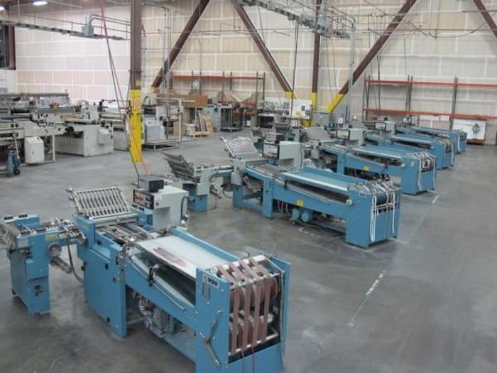 Used Thursday, May 15 1:00 PM (ET), Gluers Post Press Services