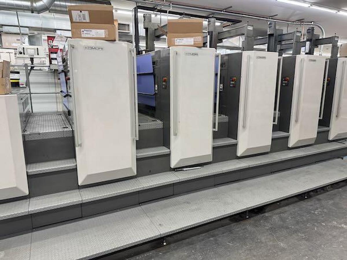 Used 2011 Komori GL40 HUV (6/C with Aqueous Coater)