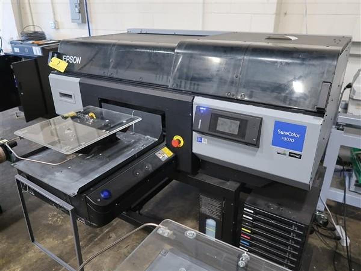 Used Thursday, March, 19, 2026, 1:00PM (ET) - Direct to Garment Equipment