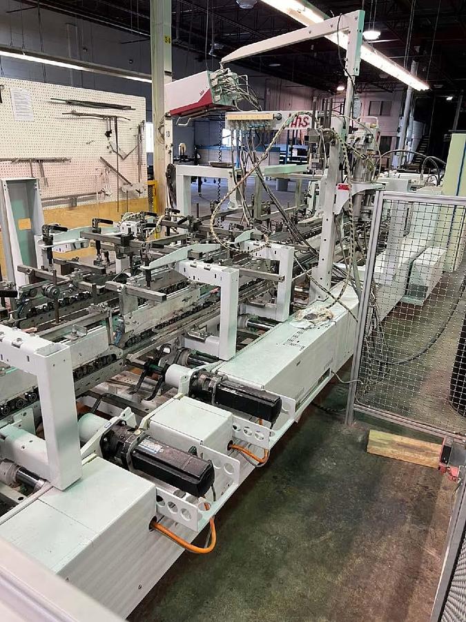 Used 2004 Bobst Folder/Gluer Model Mistral 110-A2
