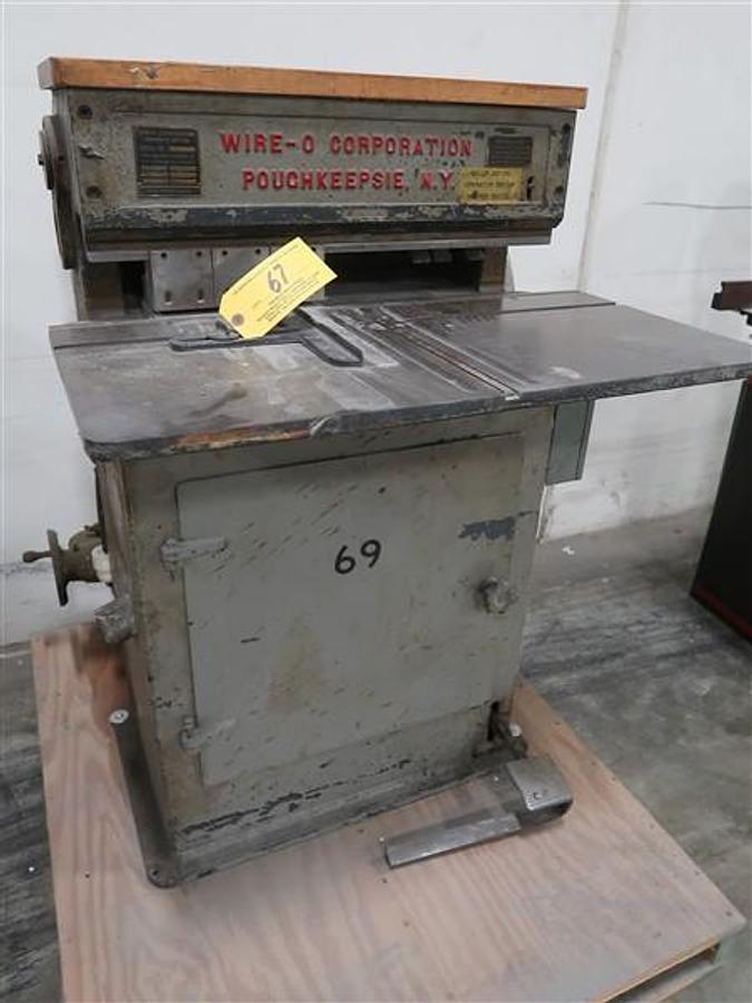 Used Wednesday, November 12, 2025, 1:00 PM (ET) - Reindl Bindery