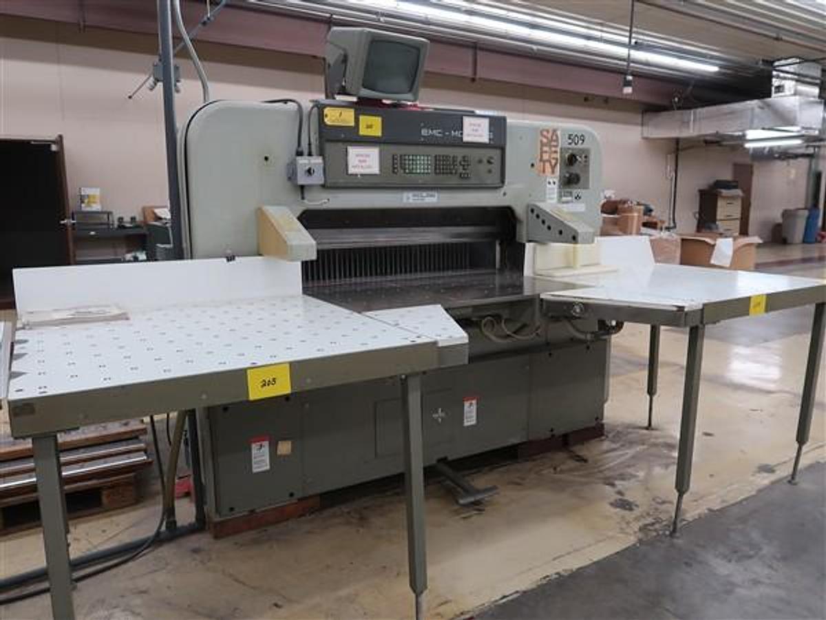 Used Wednesday, November 12, 2025, 1:00 PM (ET) - Reindl Bindery