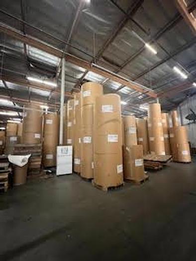 Used Tuesday, November 12, 2024, 11 AM (PST) Paper Roll Inventory