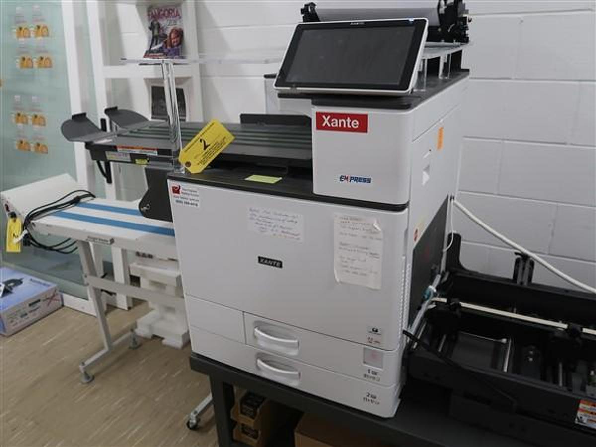 Used Wednesday, September 23, 2026, 1:00 PM (ET) - Meridian Printing
