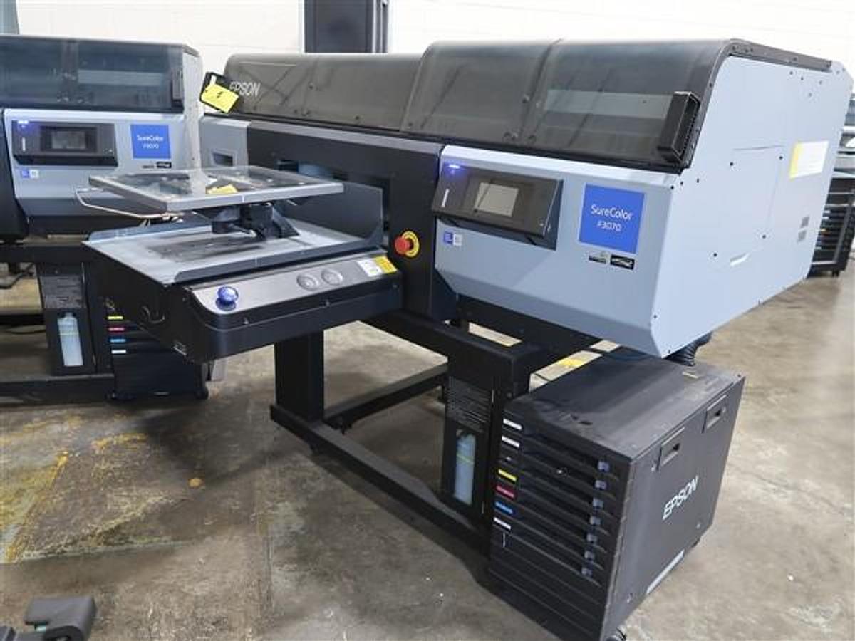 Used Thursday, March, 19, 2026, 1:00PM (ET) - Direct to Garment Equipment