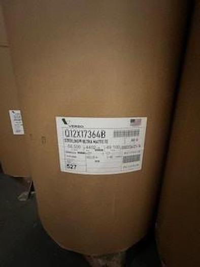 Used Tuesday, November 12, 2024, 11 AM (PST) Paper Roll Inventory