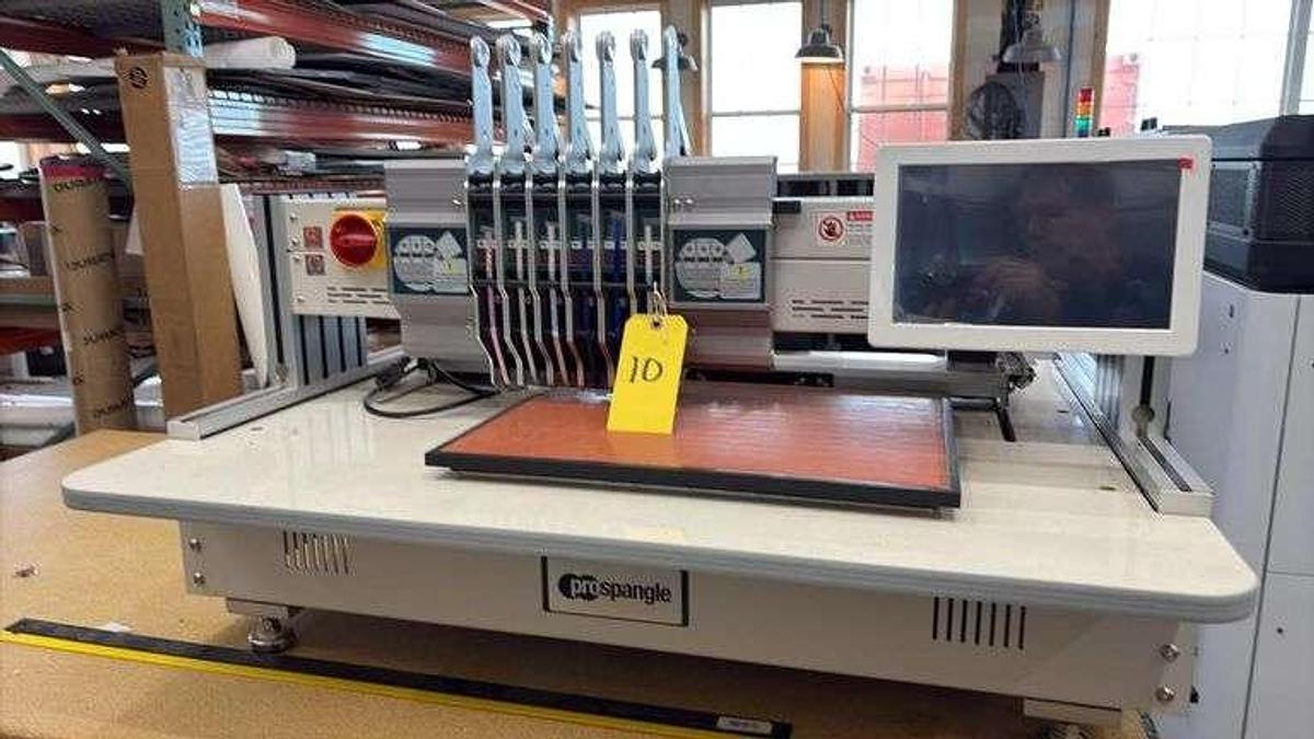 Used Thursday, February 12, 2026, 10:00 AM (CT) - Hersteller May Printing & Embroidery