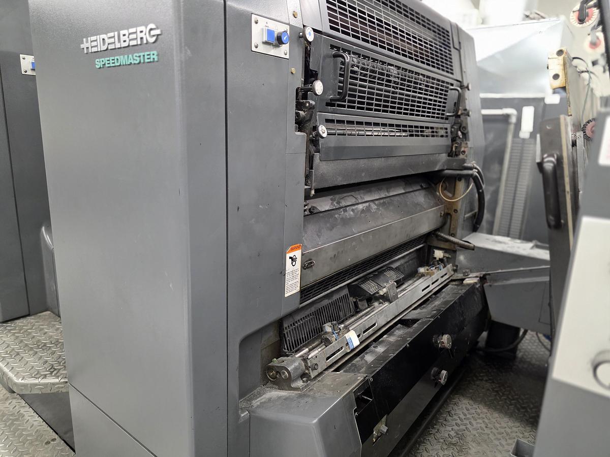 Used 1997 Heidelberg SM102-4-P3, 4-Color Printing Press,