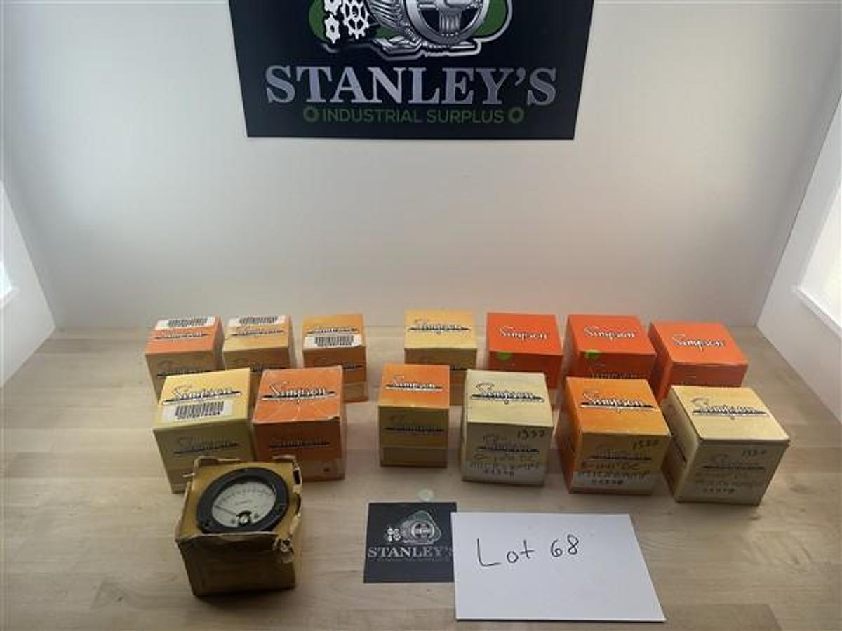 Used Wednesday, December 10, 2025, 1:00 PM (ET) - Chris Stanley's Industrial Surplus