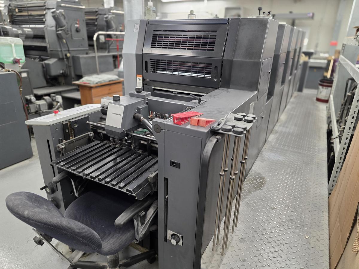 Used 2000 Heidelberg SM52-5-H, 5-Color Printing Press