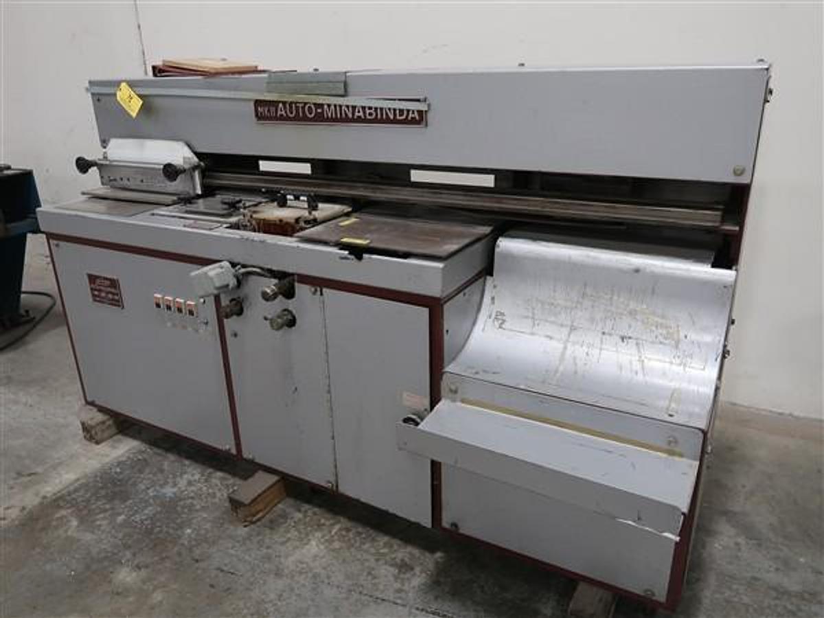 Used Wednesday, November 12, 2025, 1:00 PM (ET) - Reindl Bindery