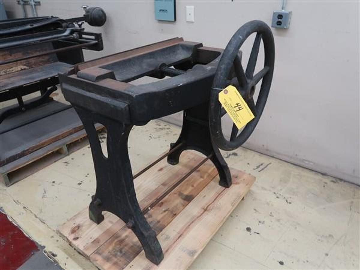 Used Wednesday, November 12, 2025, 1:00 PM (ET) - Reindl Bindery