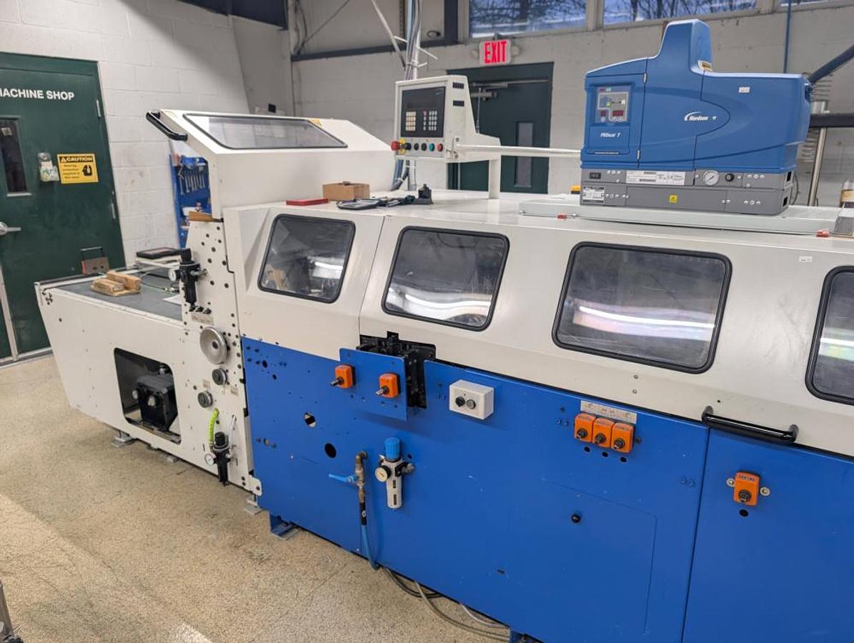 Used 2006 Wohlenberg Champion S 21 Clamp PUR & EVA Perfect Binding System