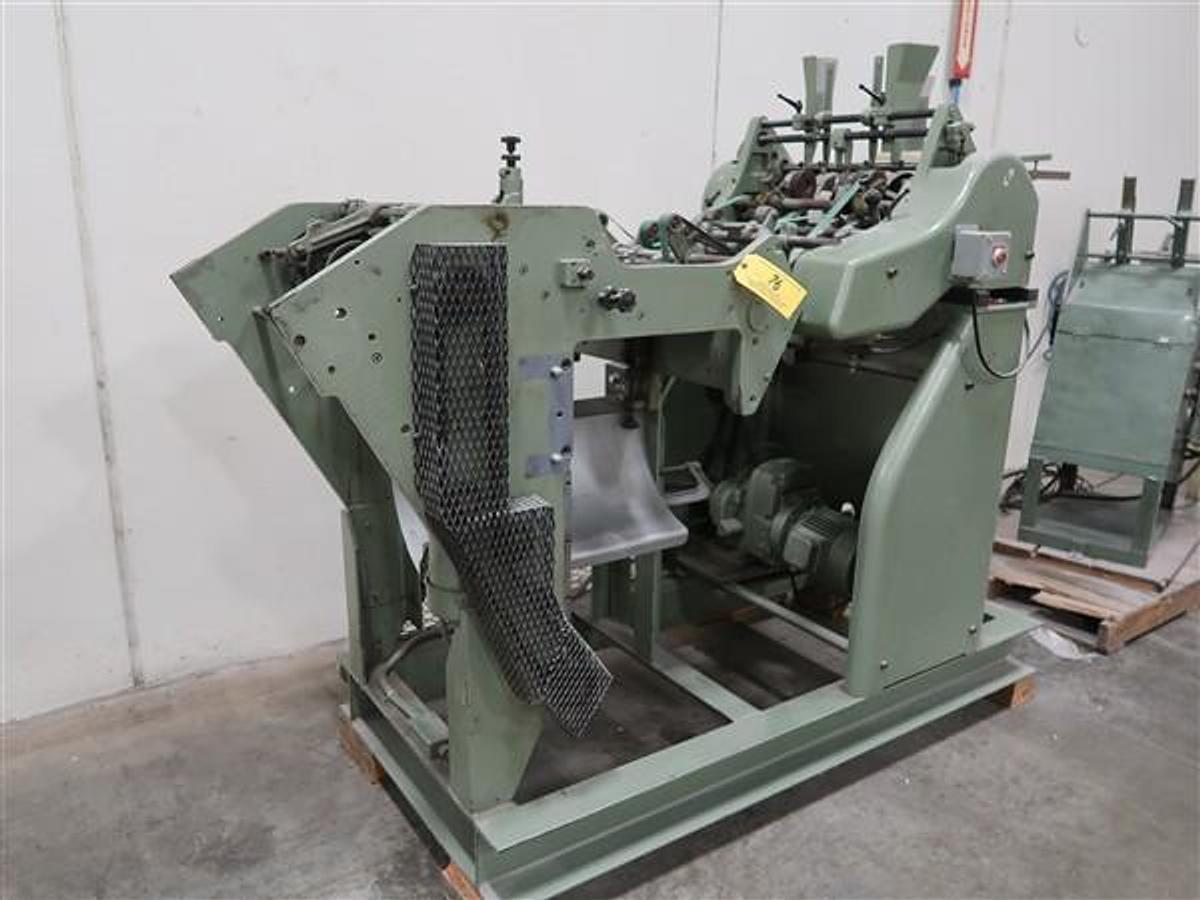 Used Wednesday, November 12, 2025, 1:00 PM (ET) - Reindl Bindery