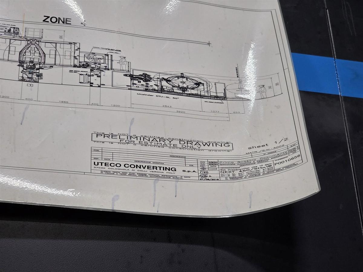 Used 2020 Uteco Next 450 Rotogravure 10/C Press