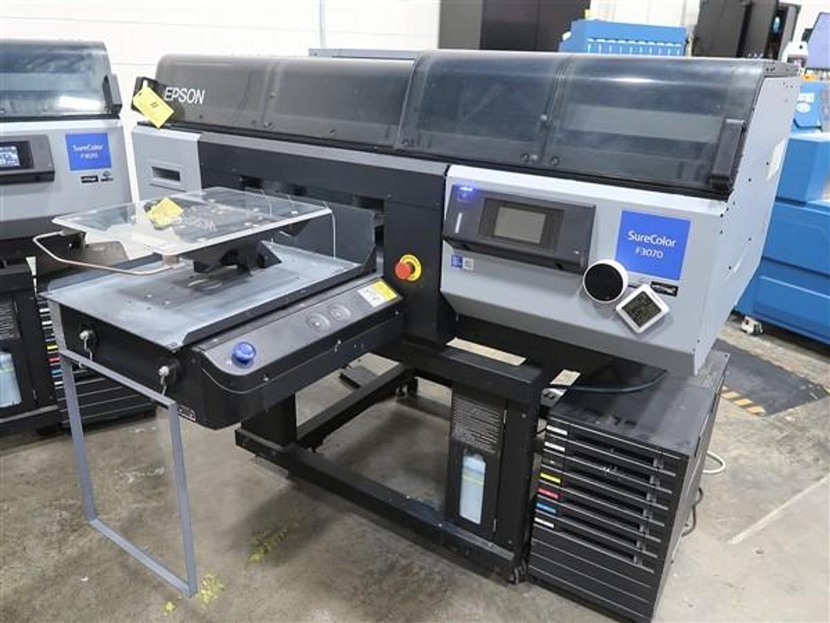 Used Thursday, March, 19, 2026, 1:00PM (ET) - Direct to Garment Equipment