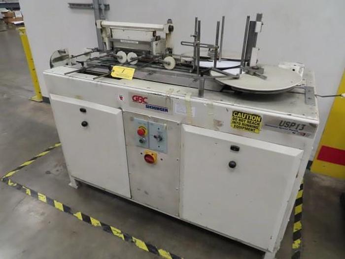 Used Wednesday, December 18, 2019, 1:00 PM (ET), Surplus Equipment of Bang Printing