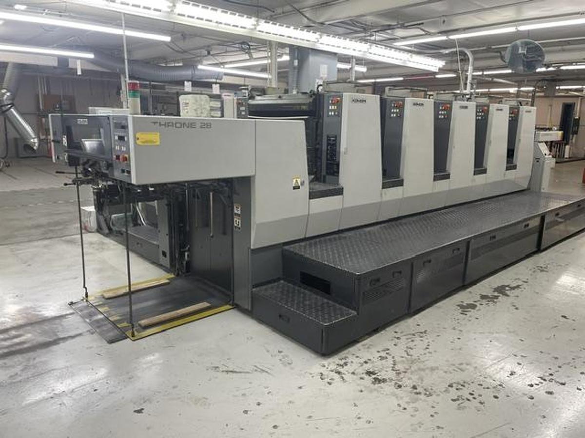 Used 2005 Komori L528 5-Color Sheetfed Printing Press