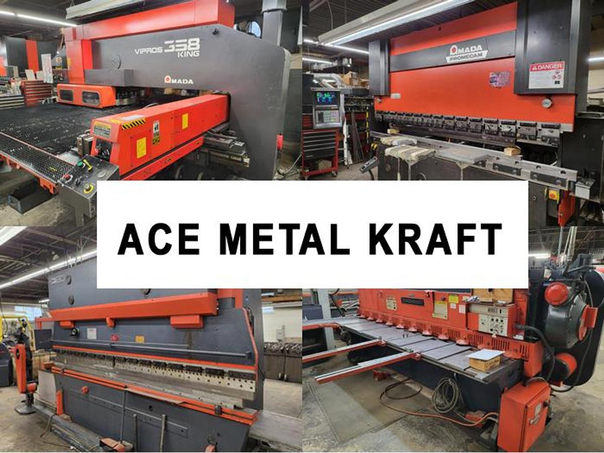 Used Thursday, November 13, 2025, 1:00 PM (ET) - Ace Metal Kraft
