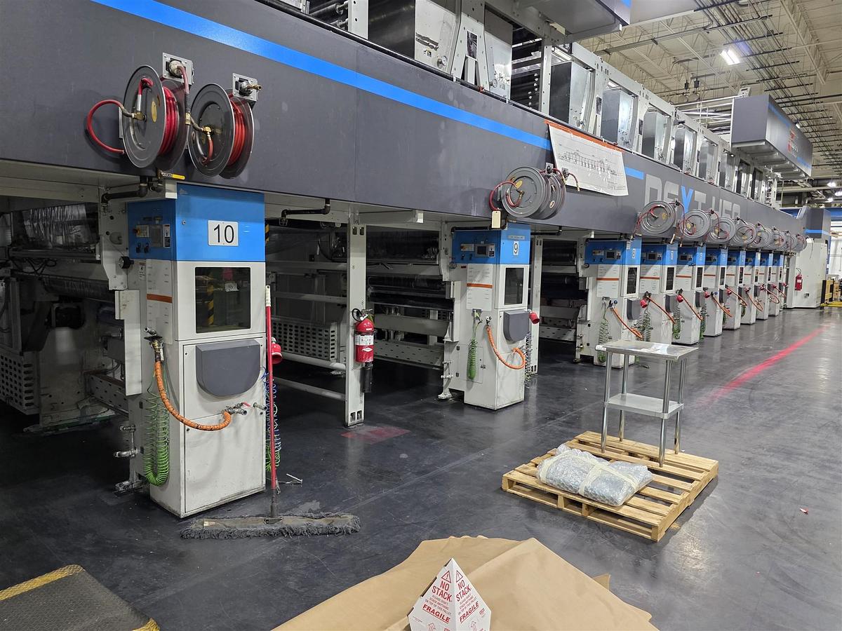 Used 2020 Uteco Next 450 Rotogravure 10/C Press