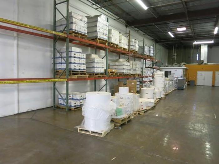 Used Wednesday, August 29, 2018, 1:00 PM (ET), Guynes Packaging & Printing
