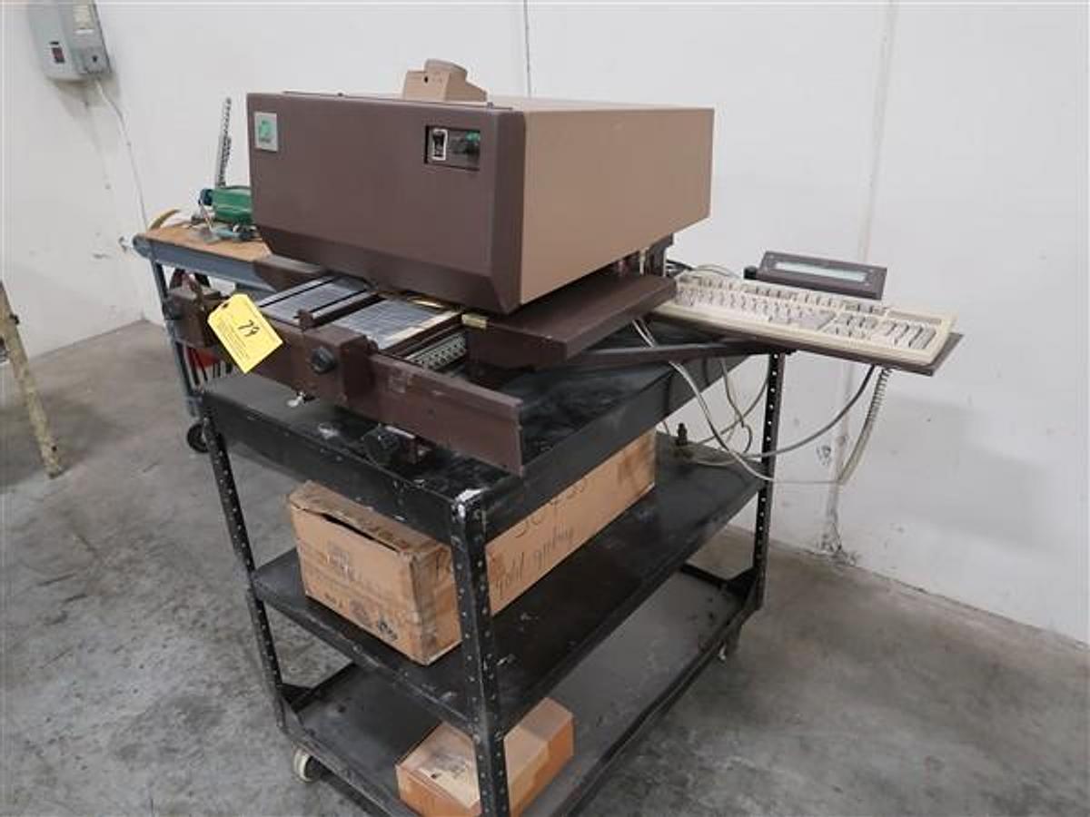 Used Wednesday, November 12, 2025, 1:00 PM (ET) - Reindl Bindery