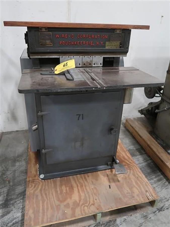 Used Wednesday, November 12, 2025, 1:00 PM (ET) - Reindl Bindery