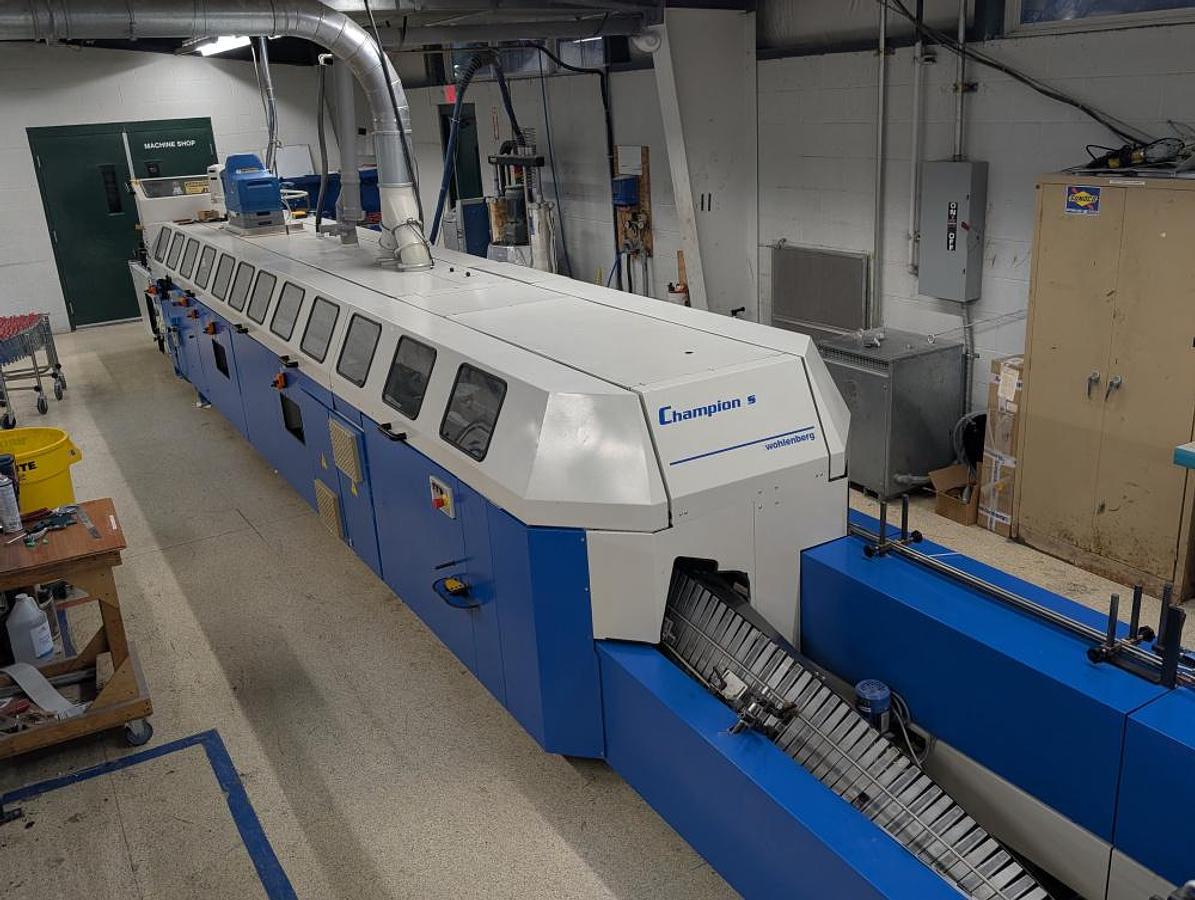 Used 2006 Wohlenberg Champion S 21 Clamp PUR & EVA Perfect Binding System