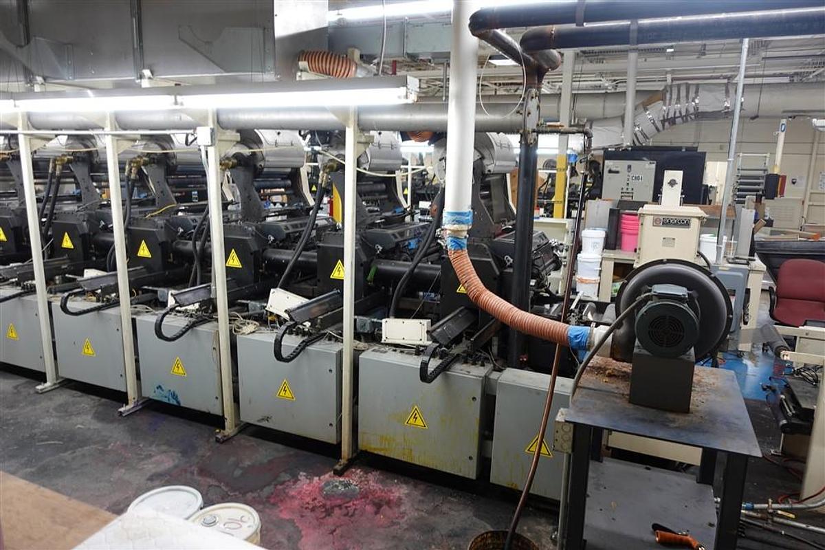 Used Comco 18" Flexographic Printing Press