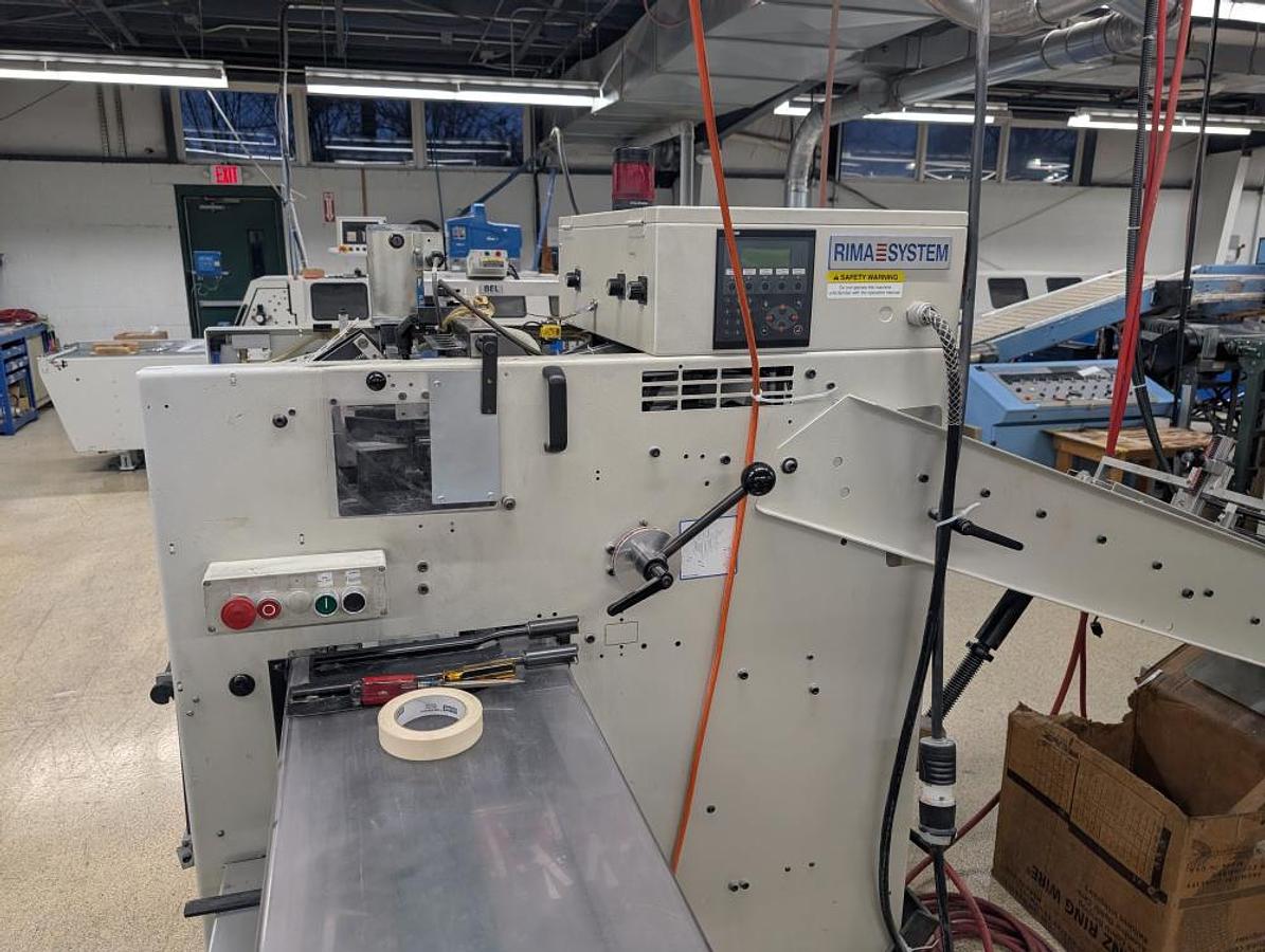 Used 2006 Wohlenberg Champion S 21 Clamp PUR & EVA Perfect Binding System