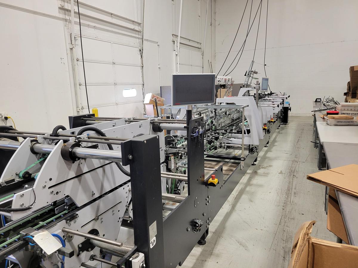 Used 2018 Heidelberg Diana Easy 115 Folder/Gluer