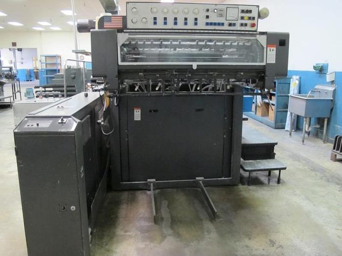 Used Tuesday, February 9, 2016 1:00 PM (ET), (2) Heidelberg Printing Presses