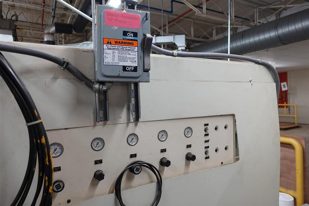 Used Comco 18" Flexographic Printing Press