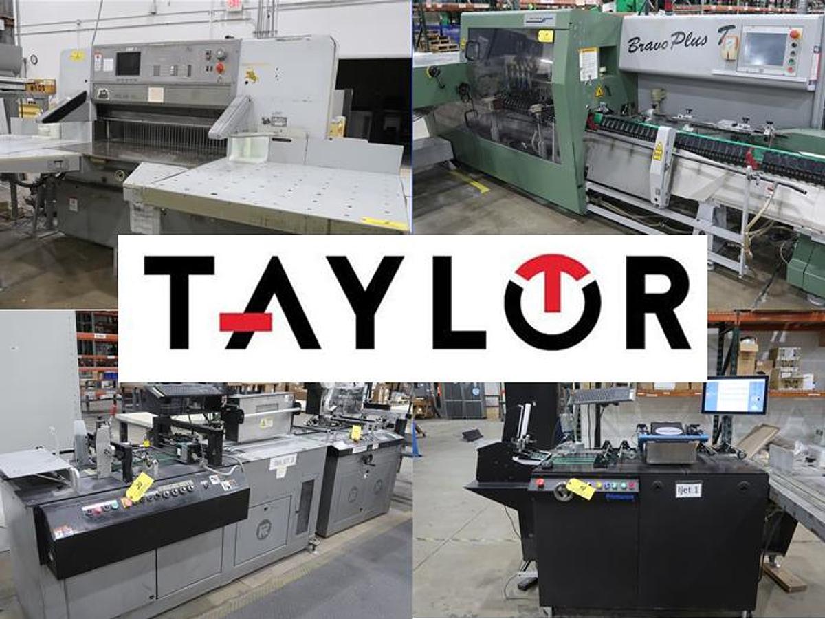 Used Thursday, August 13, 2026, 1:00 PM (ET) - Taylor Corporation