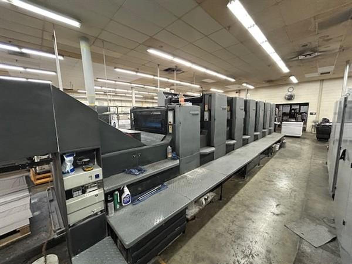 Used Heidelberg CD-102-6+L Printing Press
