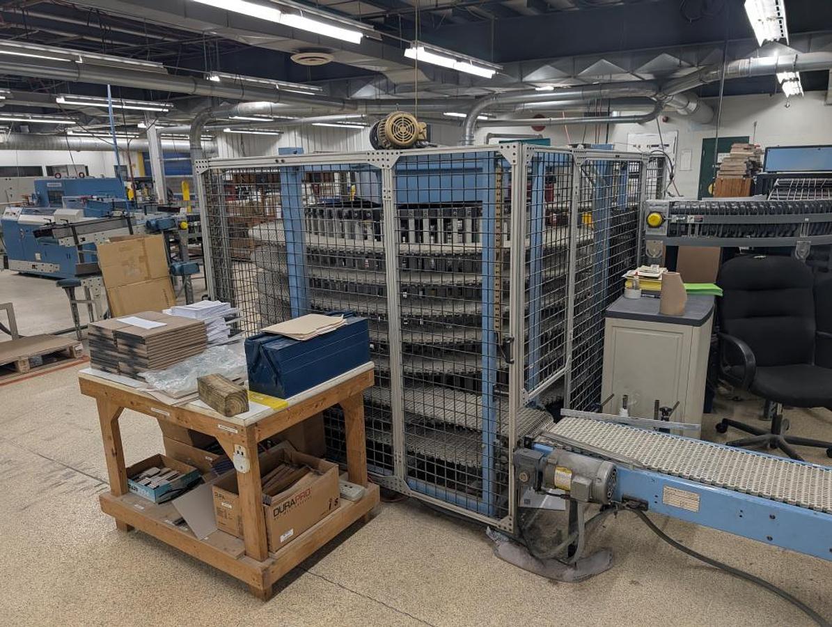 Used 2006 Wohlenberg Champion S 21 Clamp PUR & EVA Perfect Binding System