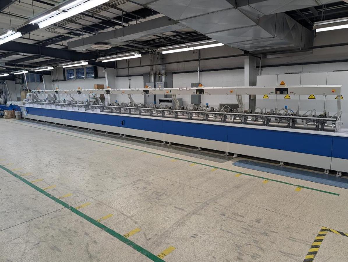 Used 2006 Wohlenberg Champion S 21 Clamp PUR & EVA Perfect Binding System