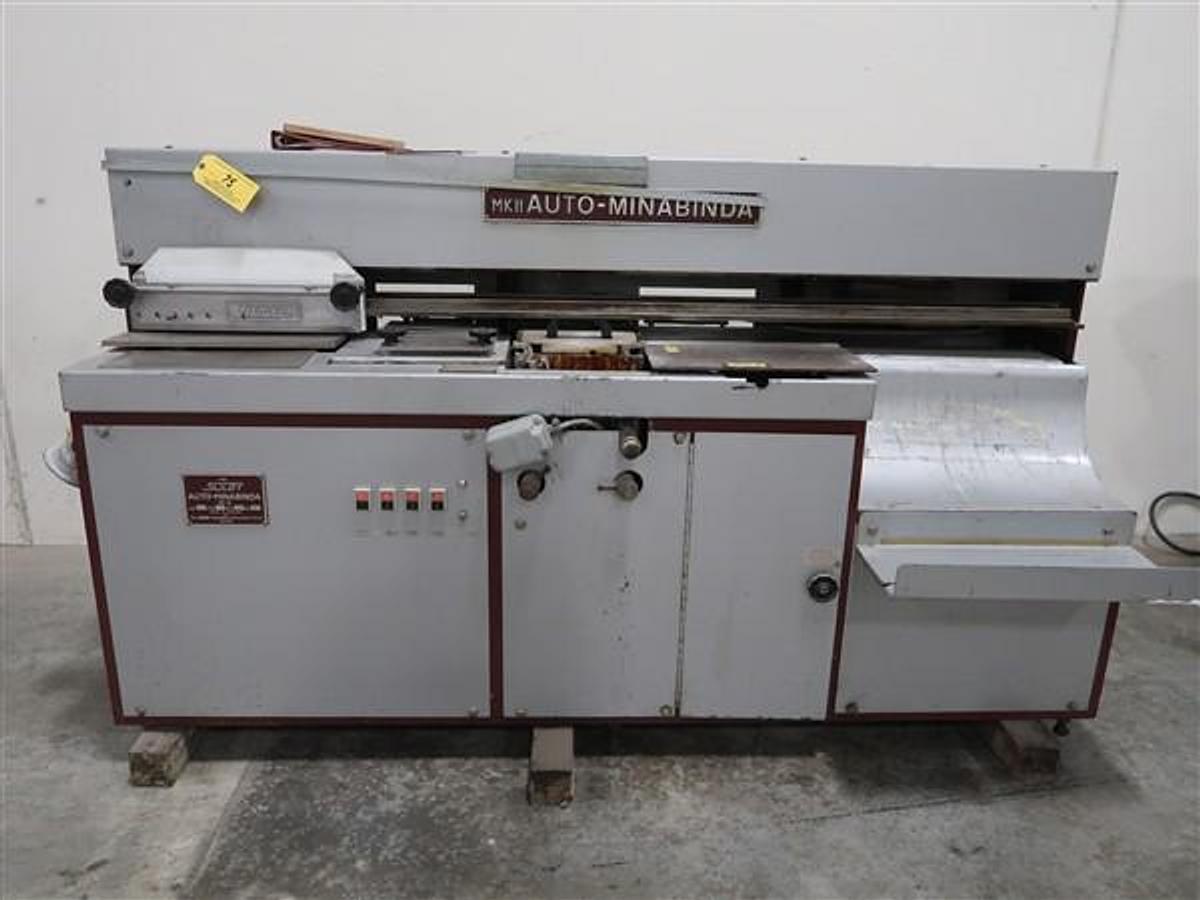 Used Wednesday, November 12, 2025, 1:00 PM (ET) - Reindl Bindery