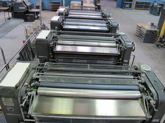 Used Tuesday, February 9, 2016 1:00 PM (ET), (2) Heidelberg Printing Presses
