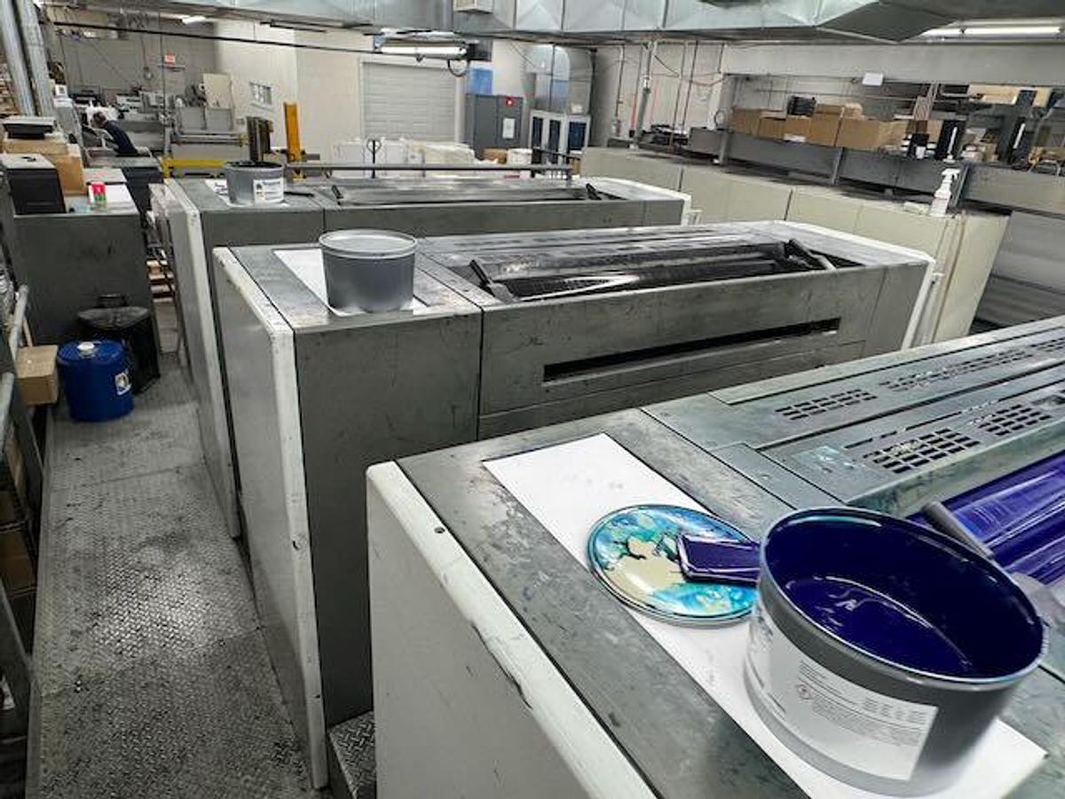 Used 2004 Komori LS40 (6/C with Aqueous Coater)