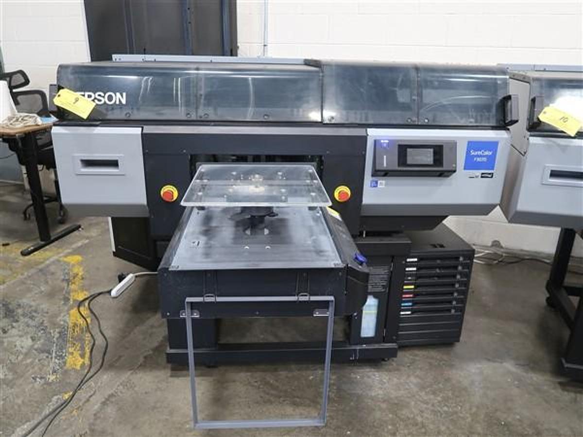 Used Thursday, March, 19, 2026, 1:00PM (ET) - Direct to Garment Equipment