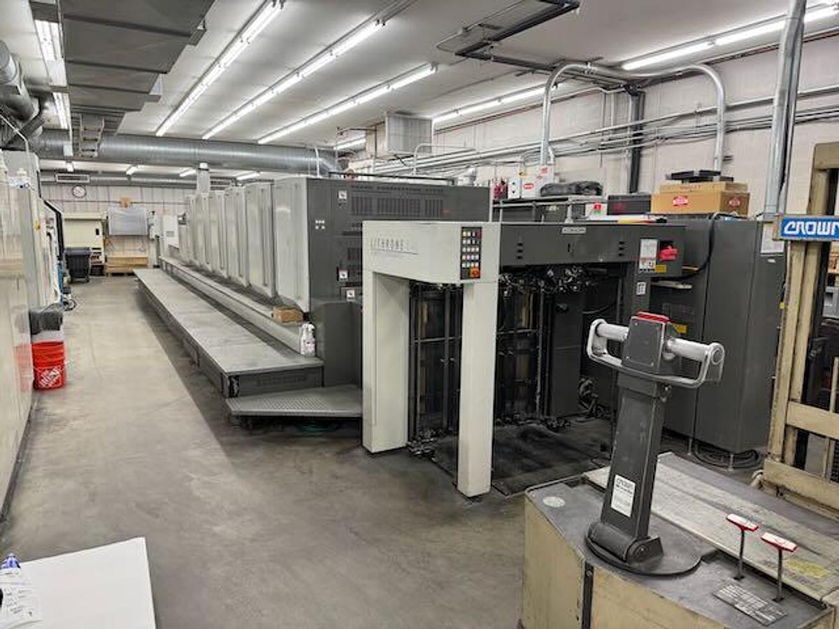 Used 2004 Komori LS40 (6/C with Aqueous Coater)