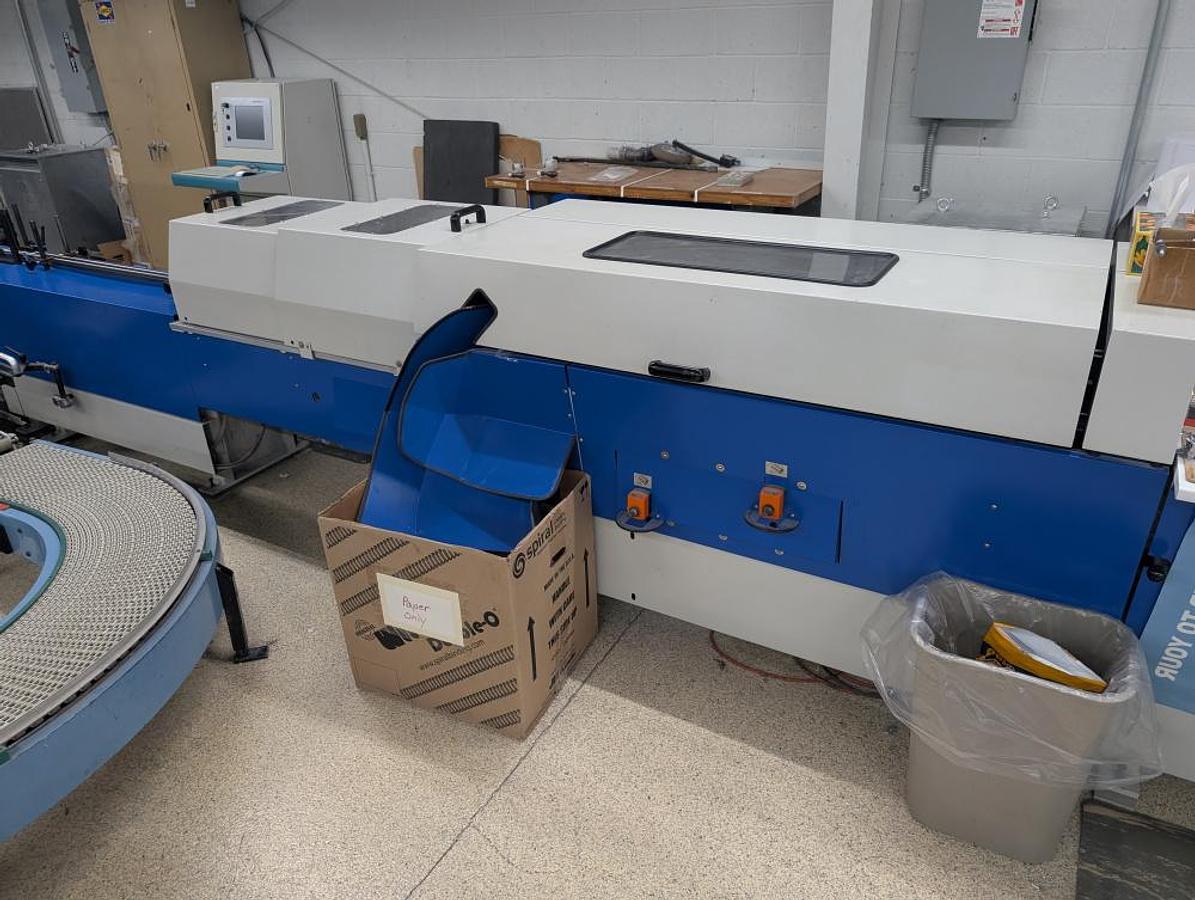 Used 2006 Wohlenberg Champion S 21 Clamp PUR & EVA Perfect Binding System