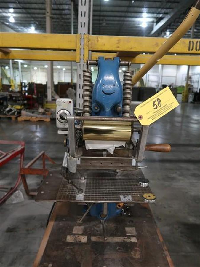 Used Wednesday, November 12, 2025, 1:00 PM (ET) - Reindl Bindery