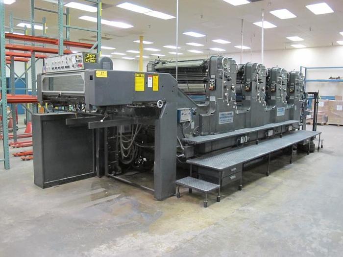Used Tuesday, February 9, 2016 1:00 PM (ET), (2) Heidelberg Printing Presses