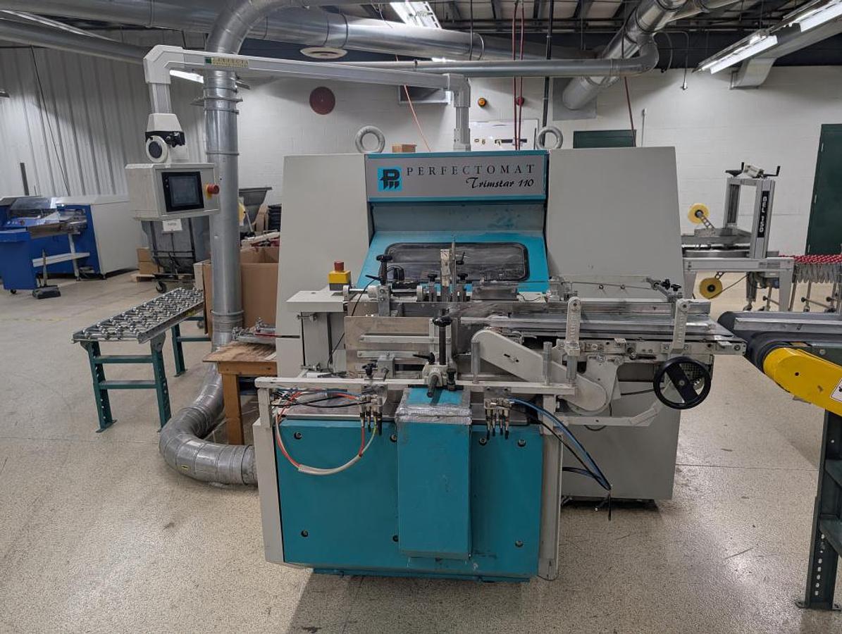 Used 2006 Wohlenberg Champion S 21 Clamp PUR & EVA Perfect Binding System
