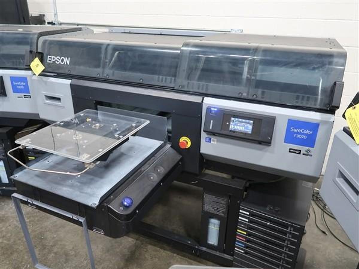 Used Thursday, March, 19, 2026, 1:00PM (ET) - Direct to Garment Equipment