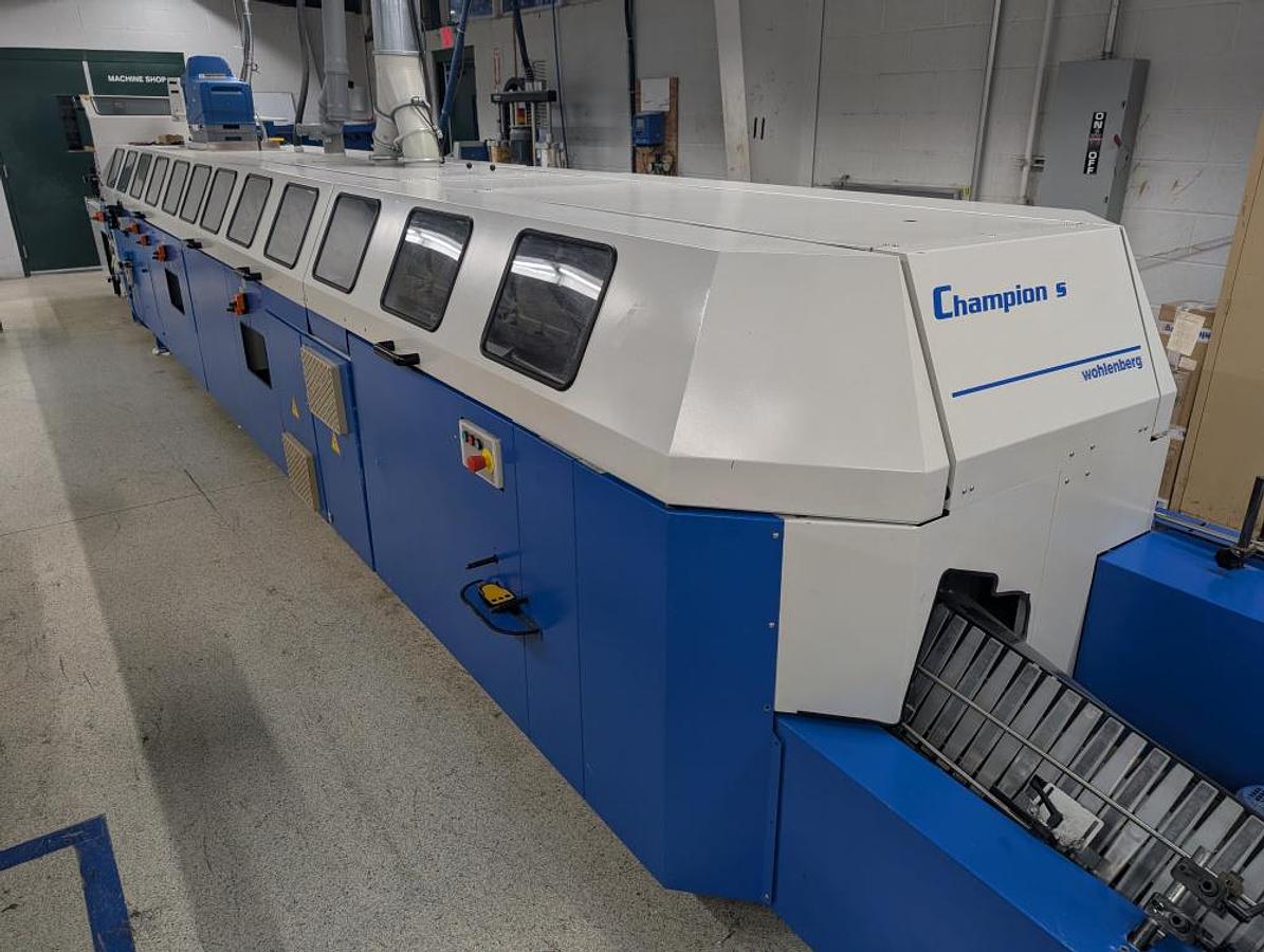 Used 2006 Wohlenberg Champion S 21 Clamp PUR & EVA Perfect Binding System