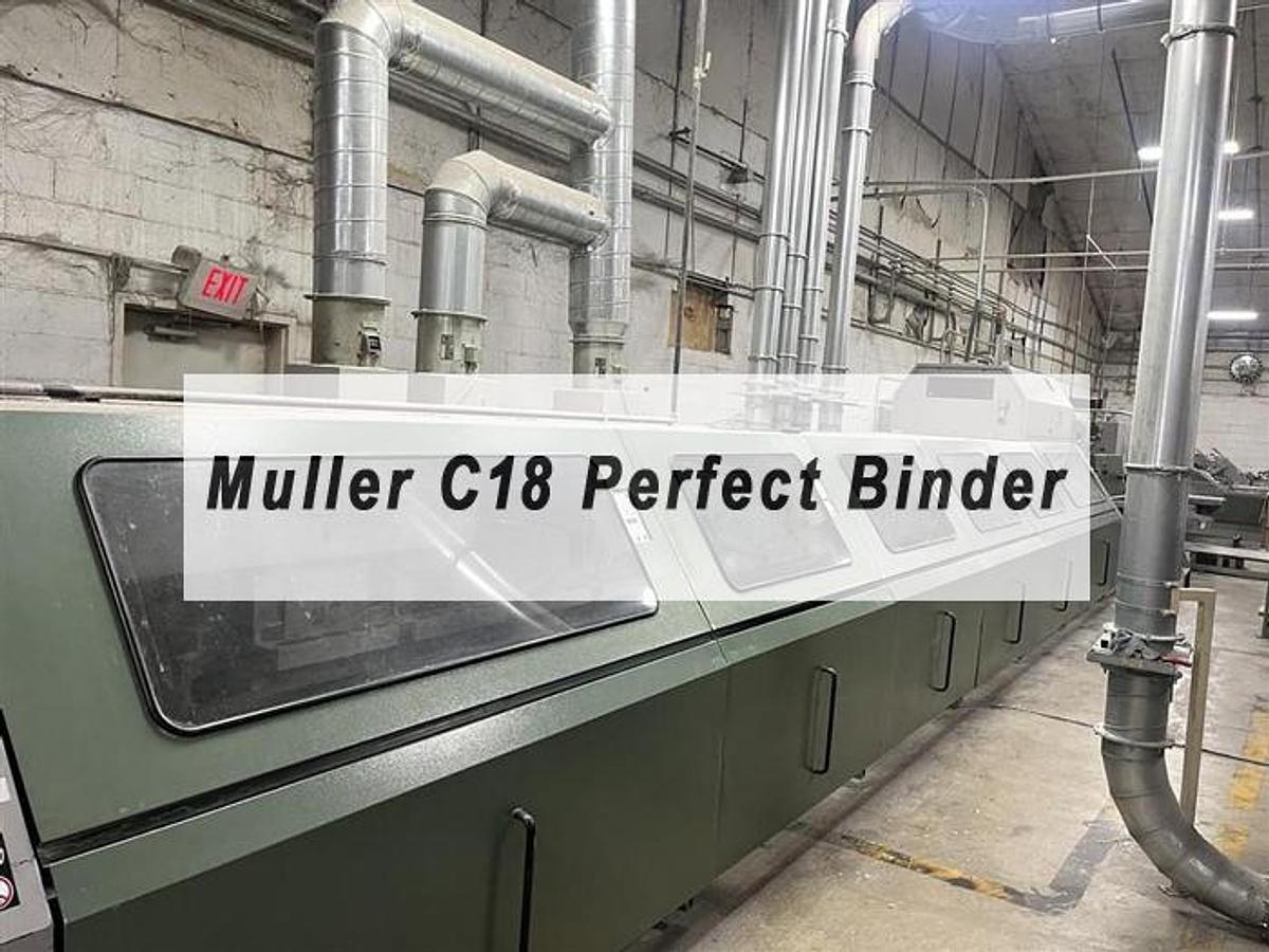 Used Thursday, September, 24, 2026, 1:00 PM (ET) - Muller C18 Perfect Binder